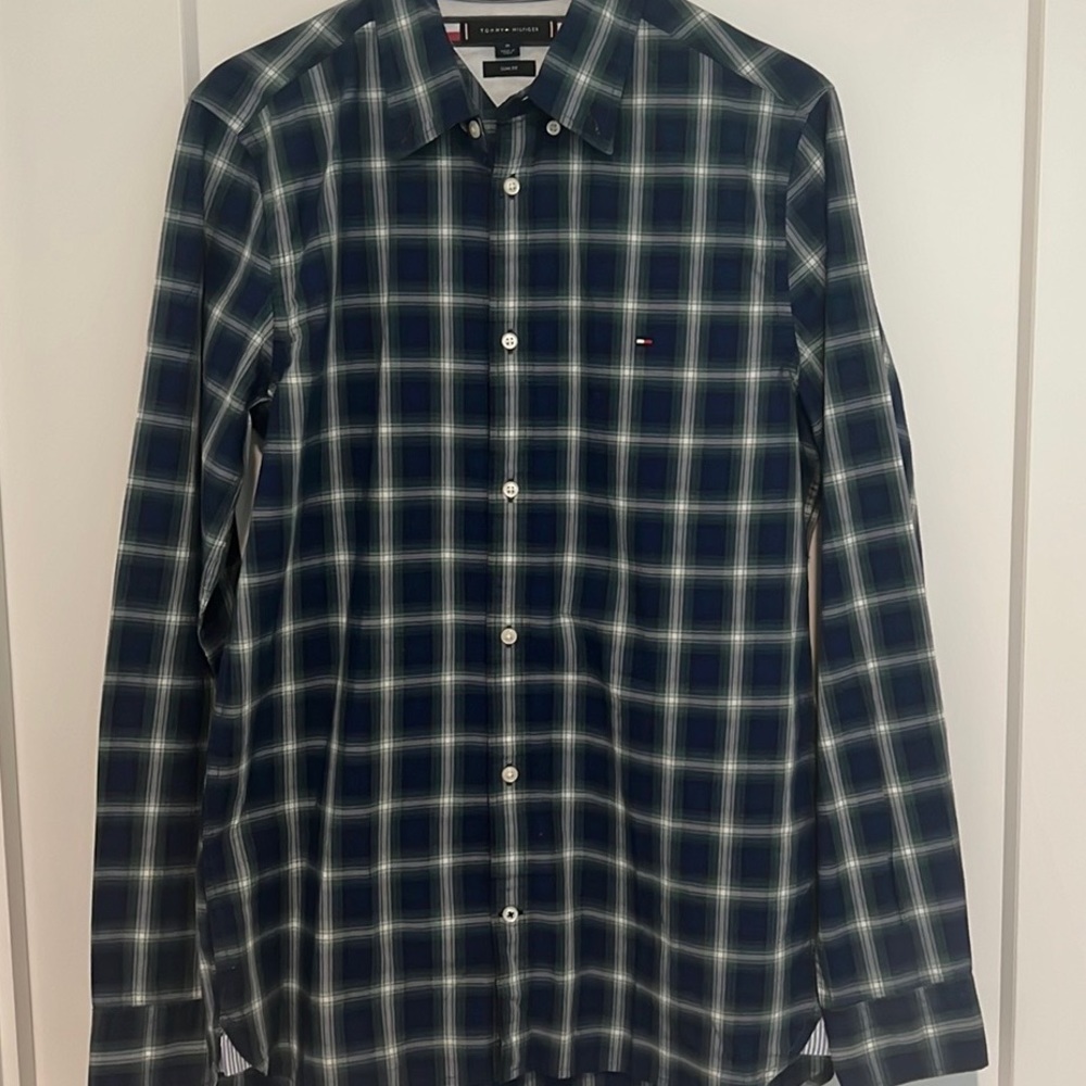 Plaid Tommy Hilfiger button up